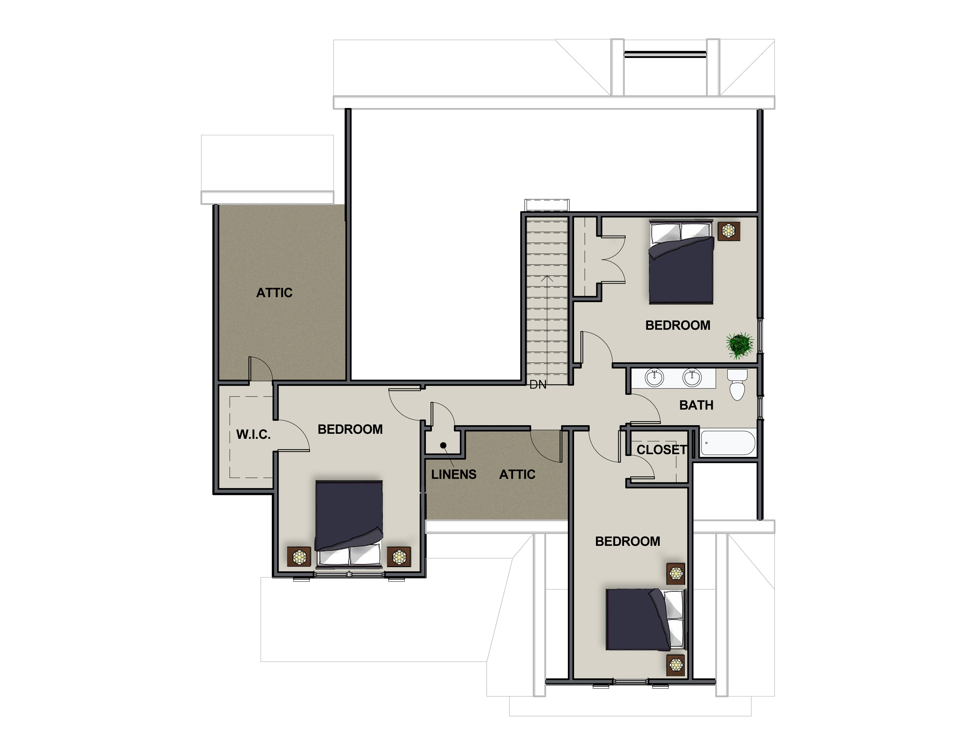 Address Hidden, 4 Bedrooms Bedrooms, ,2.5 BathroomsBathrooms,Single Family,Floor Plans,1056